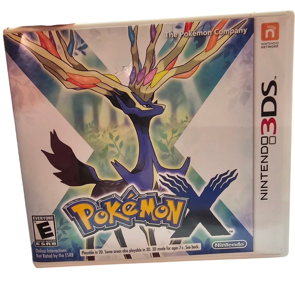 Pokemon X  Nintendo 3DS  - Complete with Case and Manual